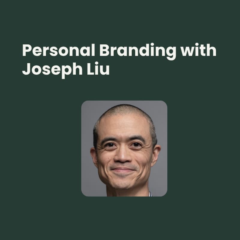 Cover Image for Personal Branding with Joseph Liu | Saudi Global Network