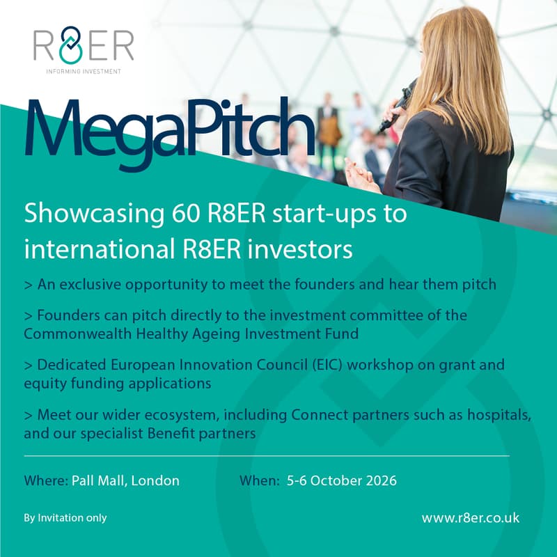Cover Image for R8ER MegaPitch October 2026 for Investors
