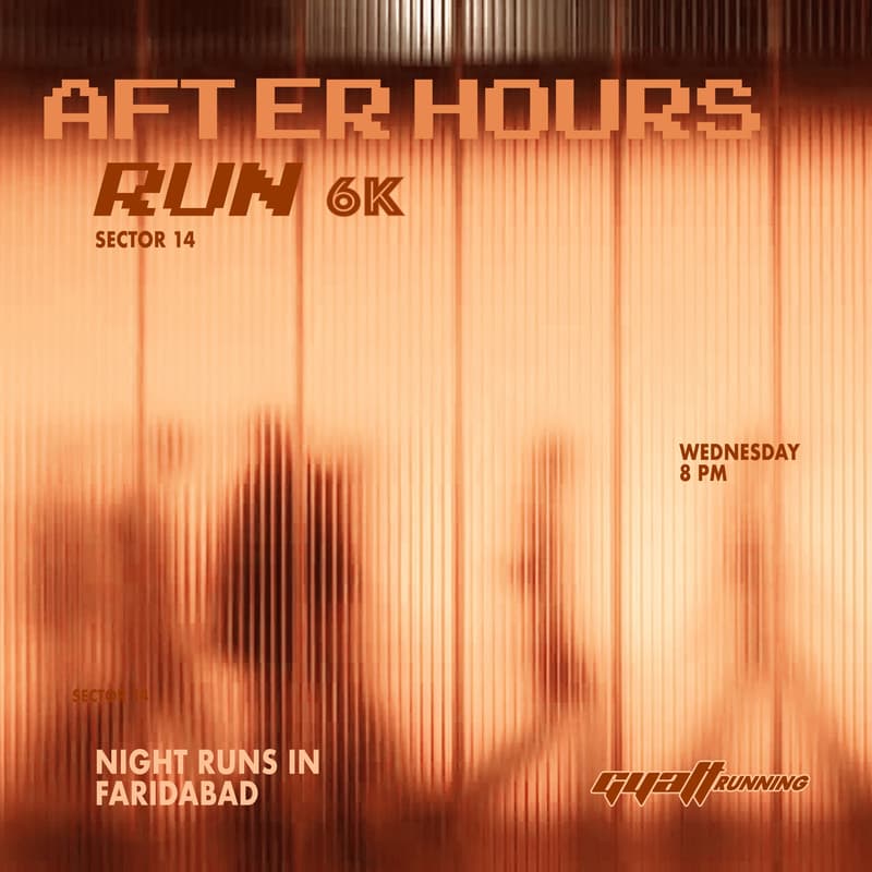 Cover Image for GYATT Afterhours Run - Midweek 6K