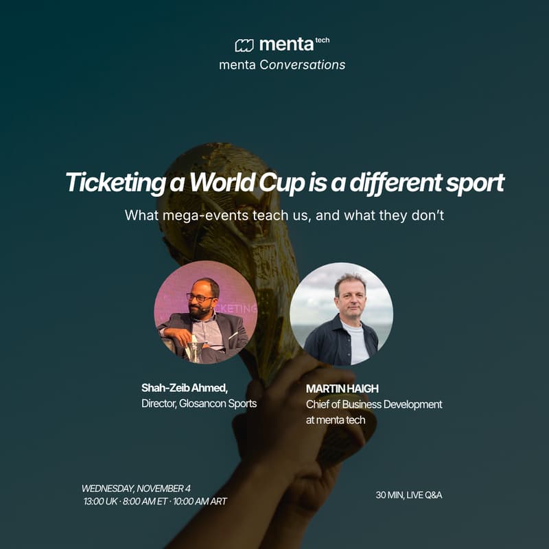 Cover Image for Ticketing a World Cup is a different sport