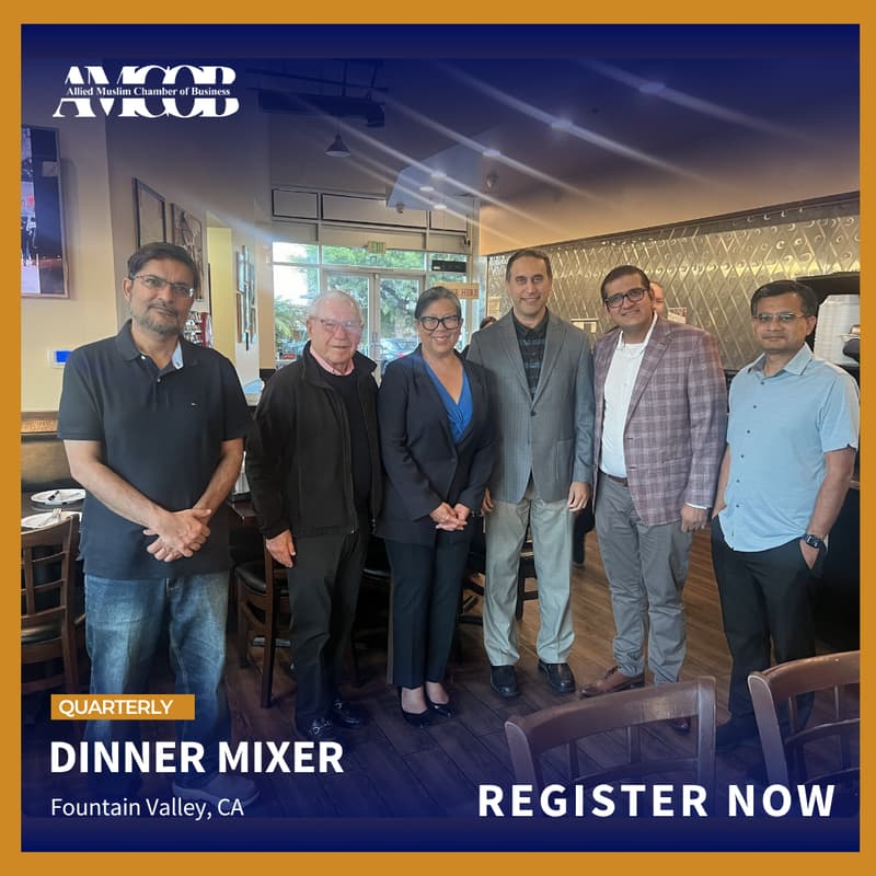Cover Image for Fountain Valley, CA: Quarterly Dinner Mixer