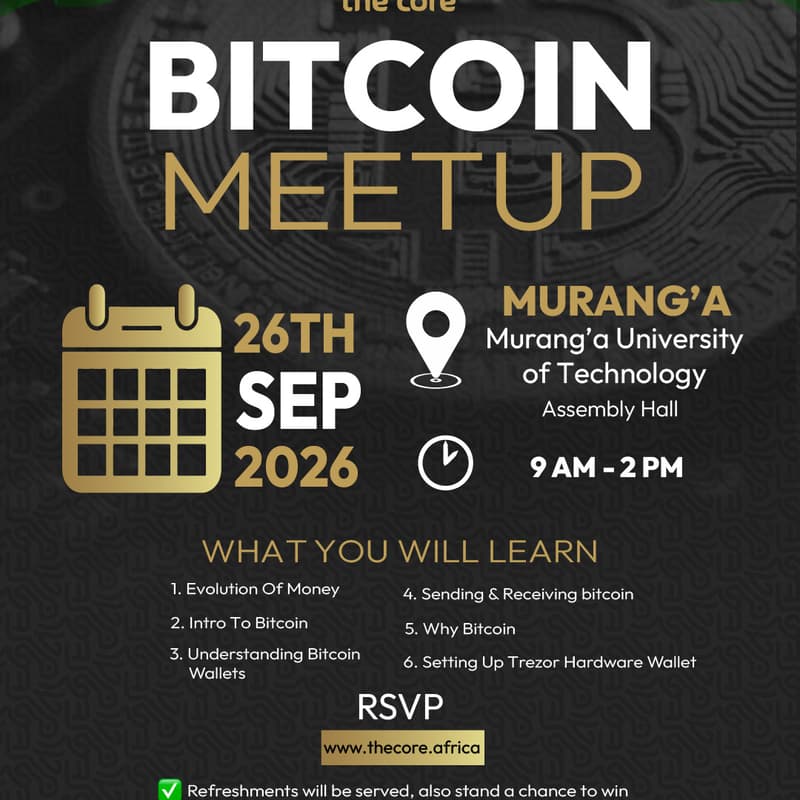 Cover Image for BITCOIN MEETUP 14