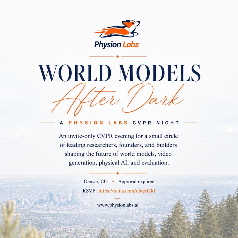 Cover Image for World Models After Dark: A Physion Labs CVPR Night