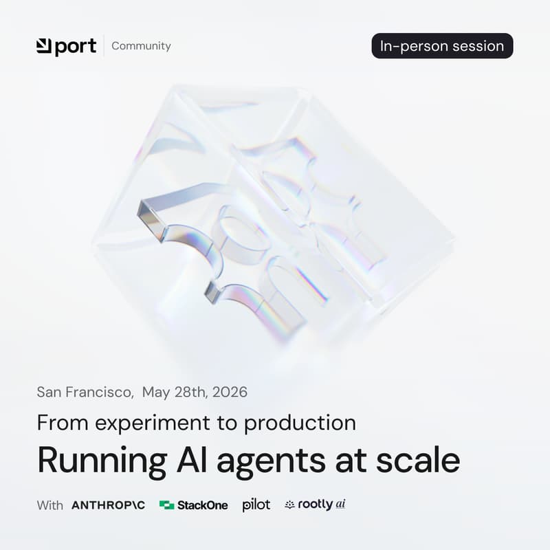 Cover Image for Autonomous engineering: Beyond coding assistance to the entire SDLC w/ Rootly AI, Port.io, Pilot, StackOne, & Anthropic