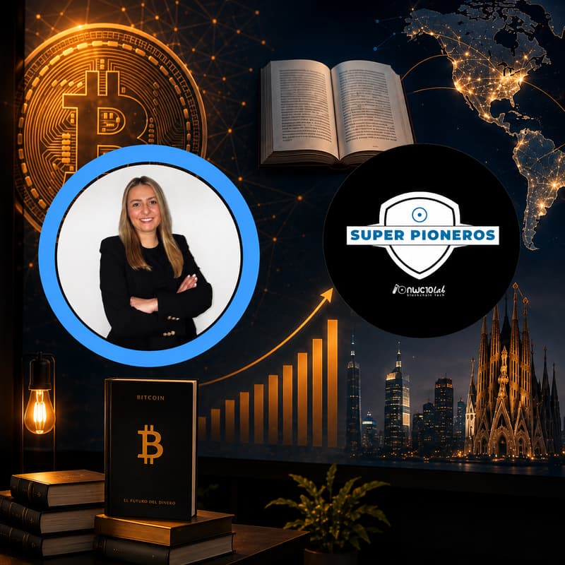 Cover Image for ✨ Cómo Bitcoin cambió mi carrera - Clara García Prieto Sesión SuperPioneros