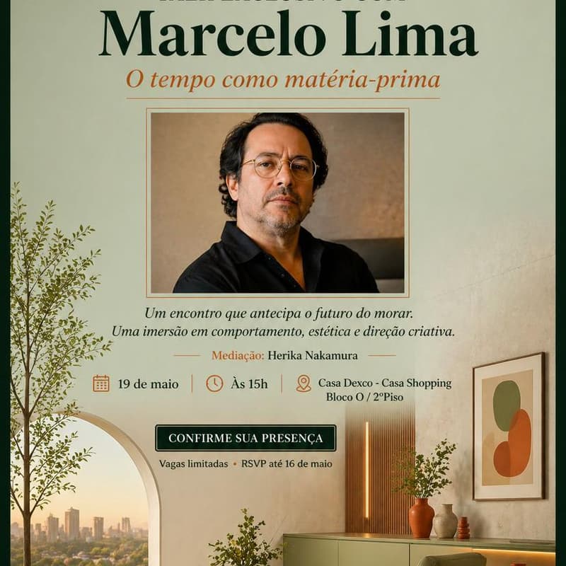Cover Image for Talk Marcelo Lima - Casa Dexco