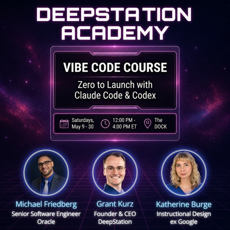 Cover Image for Vibe Code Course with Claude Code and Codex