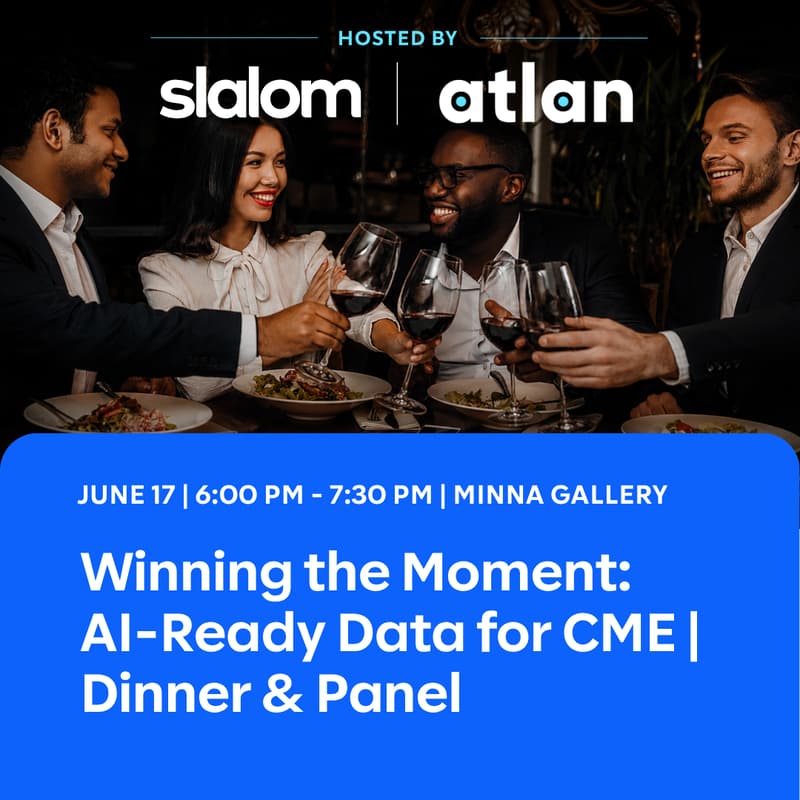 Cover Image for Winning the Moment: AI-Ready Data for CME | Dinner & Panel
