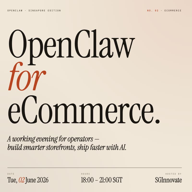 Cover Image for OpenClaw Singapore — eCommerce Edition