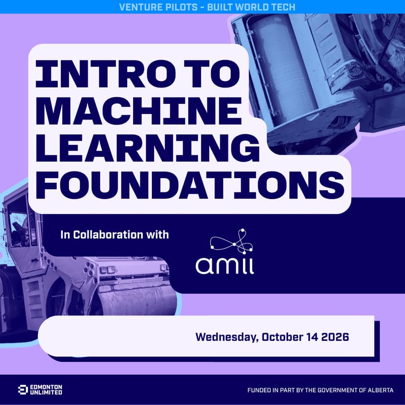 Cover Image for Intro to Machine Learning Foundations at Amii
