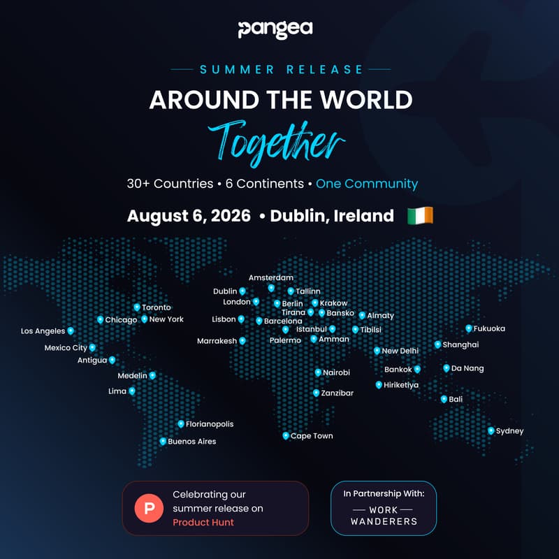 Cover Image for 🇮🇪 Dublin (Ireland) - Pangea Product Hunt Launch
