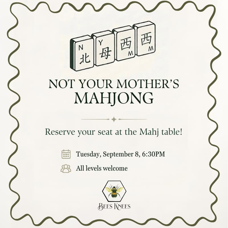 Cover Image for Not Your Mother’s Mahjong 9/8