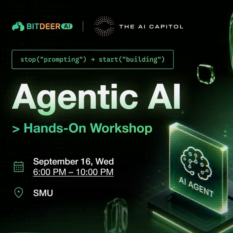 Cover Image for Bitdeer AI Agentic AI Hands-On Workshop
