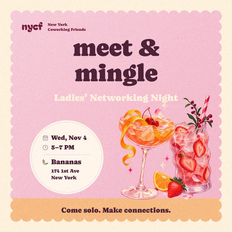 Cover Image for Meet & Mingle: Ladie's Networking Night ✨