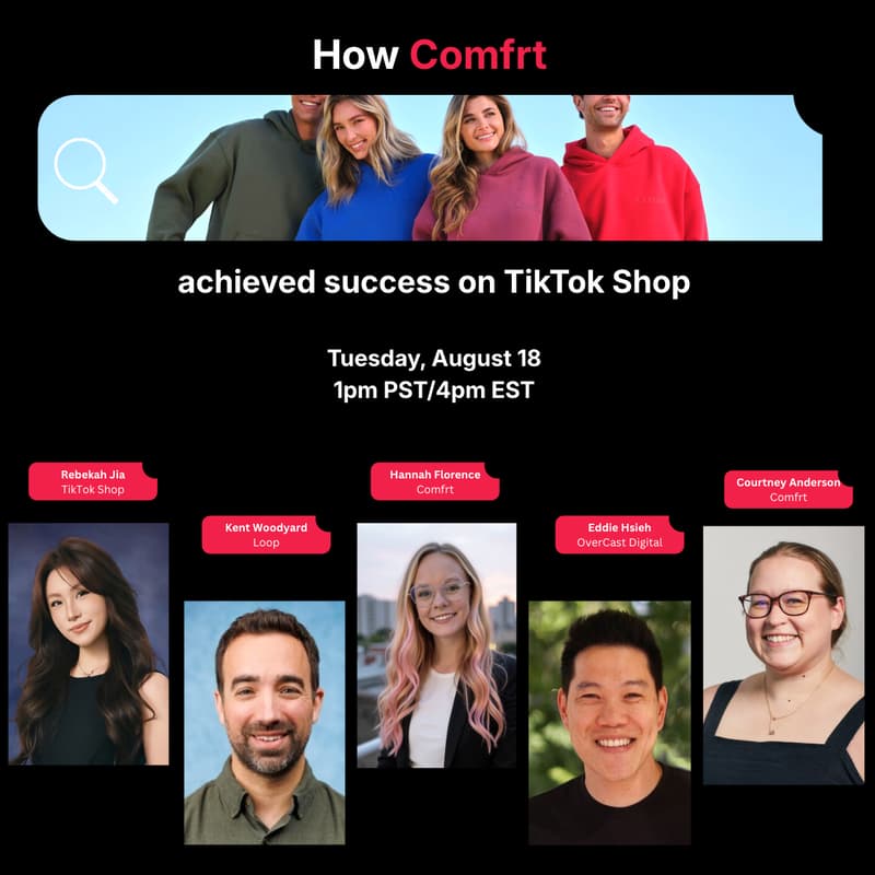 Cover Image for How Comfrt achieved success on TikTok Shop