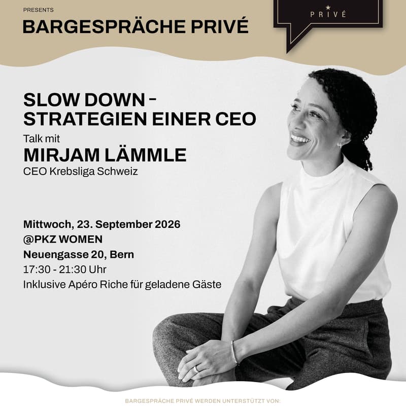 Cover Image for Ladies Drive Bargespräche Privé @PKZ Bern