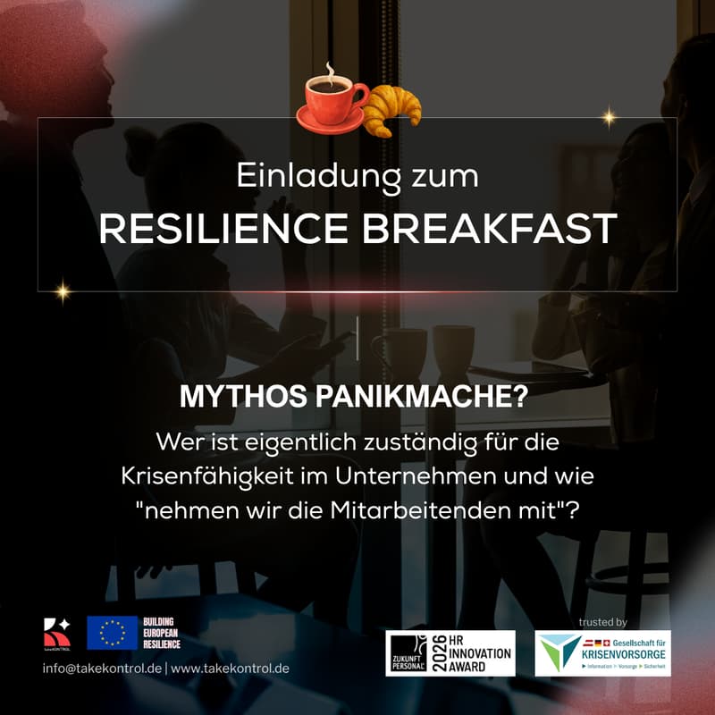 Cover Image for Einladung zum RESILIENCE BREAKFAST