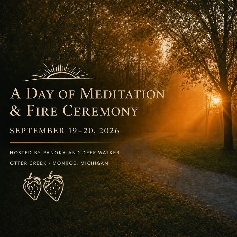 Cover Image for A Day of Meditation and Fire Ceremony
