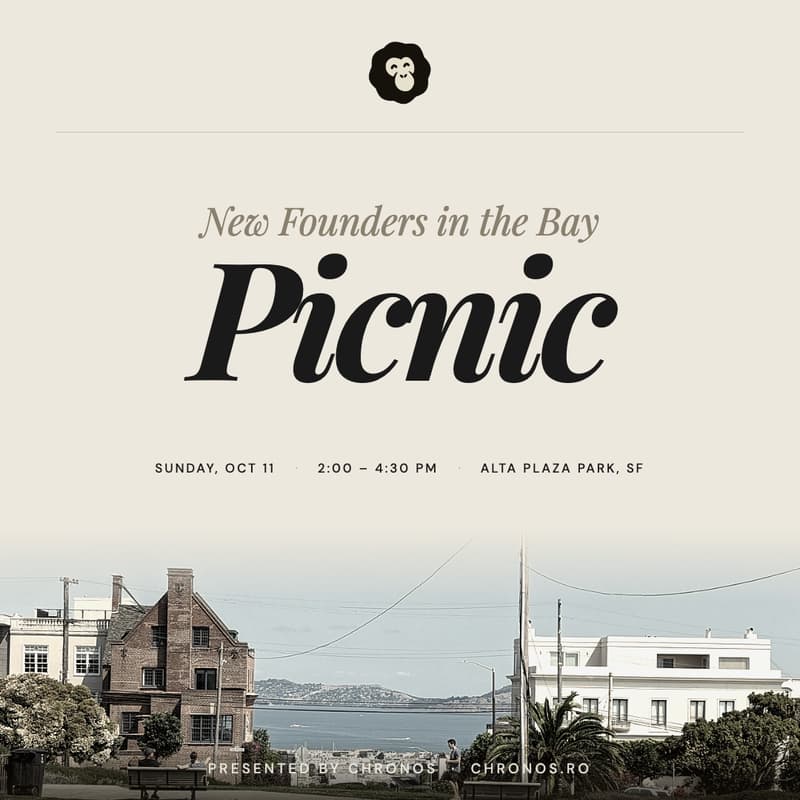 Cover Image for New Founders In The Bay Picnic | Chronos