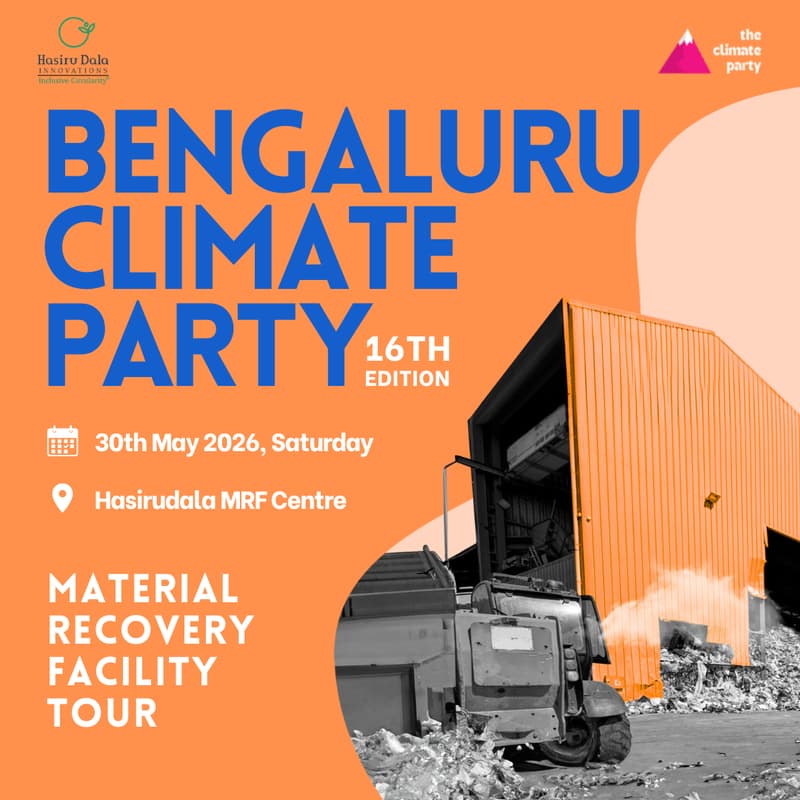 Cover Image for Bengaluru Climate Party | Material Recovery Facility tour