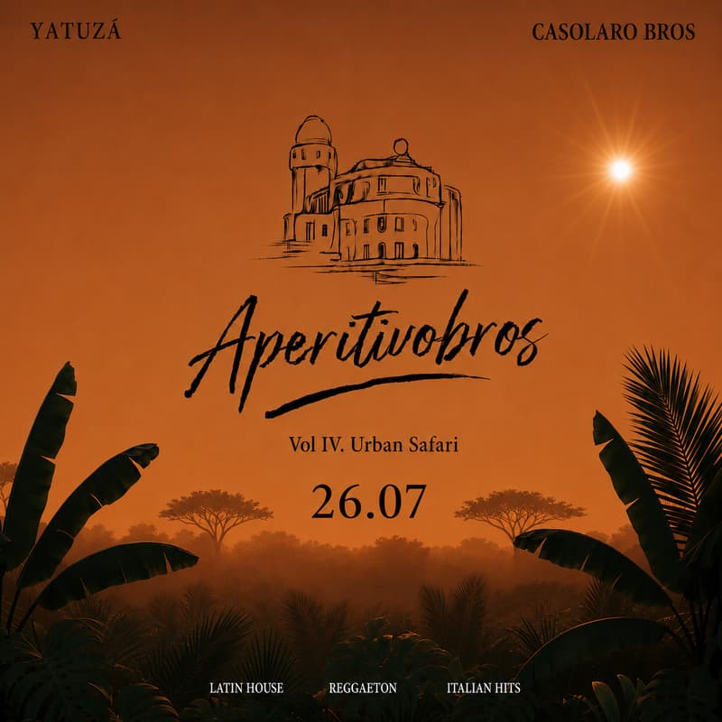 Cover Image for APERITIVOBROS 26.07-URBAN SAFARI
