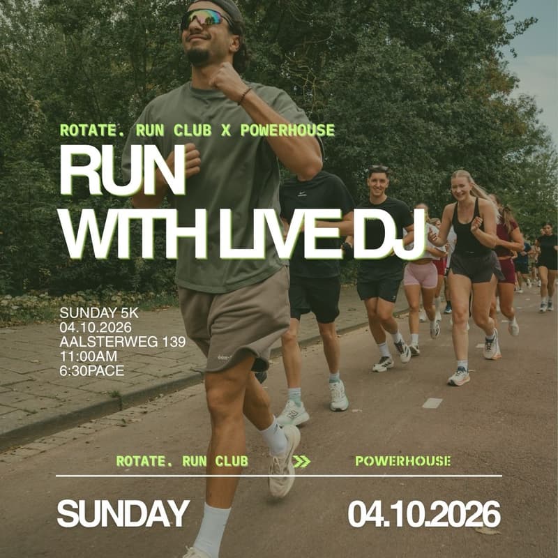 Cover Image for ROTATE. RUN CLUB X POWERHOUSE