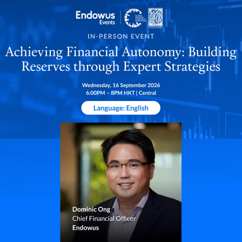 Cover Image for Endowus x Global Shapers HK | Achieving Financial Autonomy: Expert Reserves Strategies for Non-Profits
