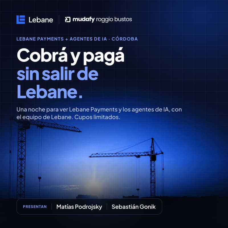 Cover Image for Cobrá y pagá sin salir de Lebane: Payments y agentes de IA