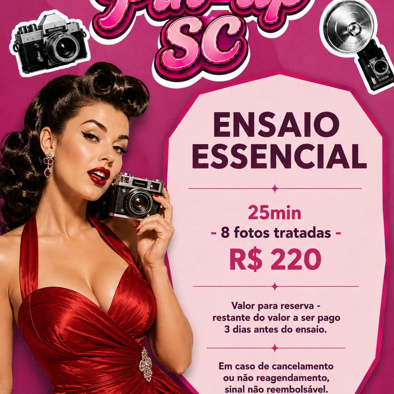 Cover Image for Pacote Essencial - Pré agendamento & pré pagamento - Sexta ou sábado