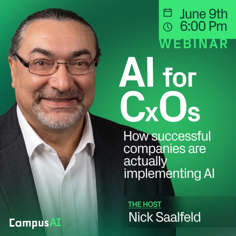 Cover Image for AI for CxOs - How successful companies are actually implementing AI