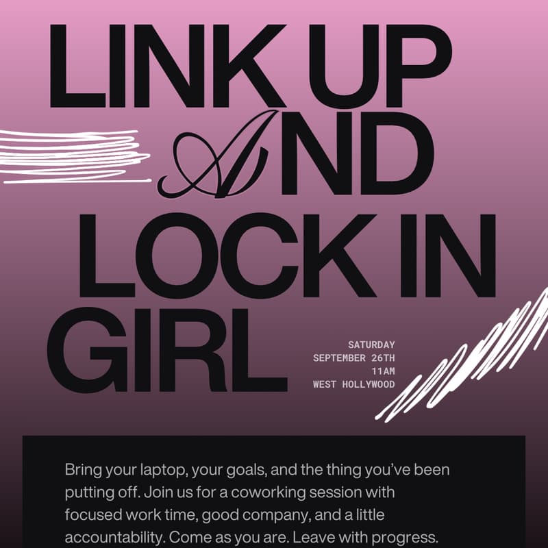 Cover Image for Link Up & Lock In