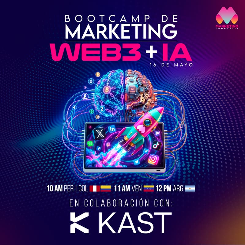 Cover Image for Bootcamp Marketing Web3 + IA