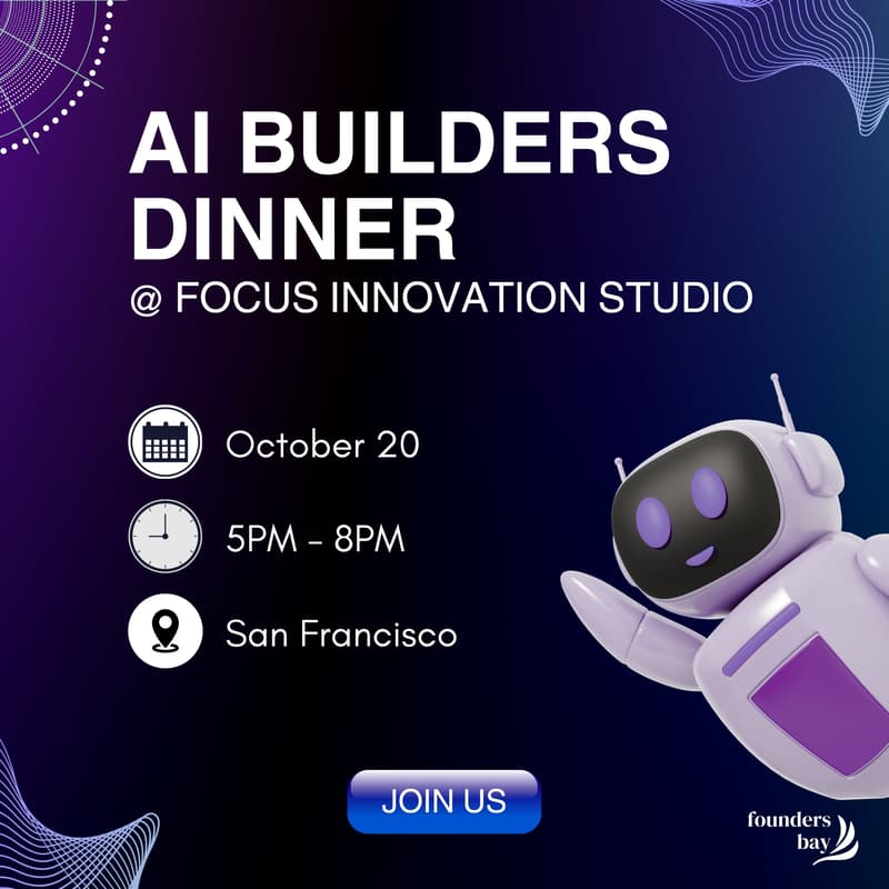 Cover Image for AI Builders Dinner @ Focus Innovation Studio