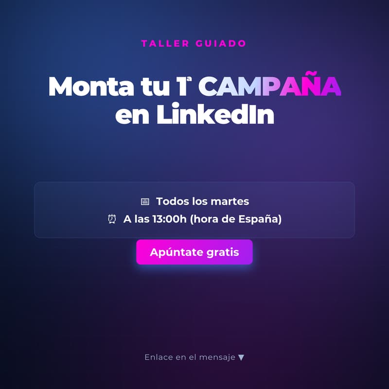 Cover Image for Taller guiado: monta tu primera campaña en WaLead