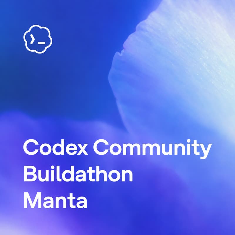 Cover Image for Codex Community Buildathon - Manta