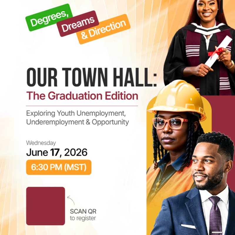 Cover Image for OUR TOWN HALL: The Graduation Edition | Degrees, Dreams & Direction
