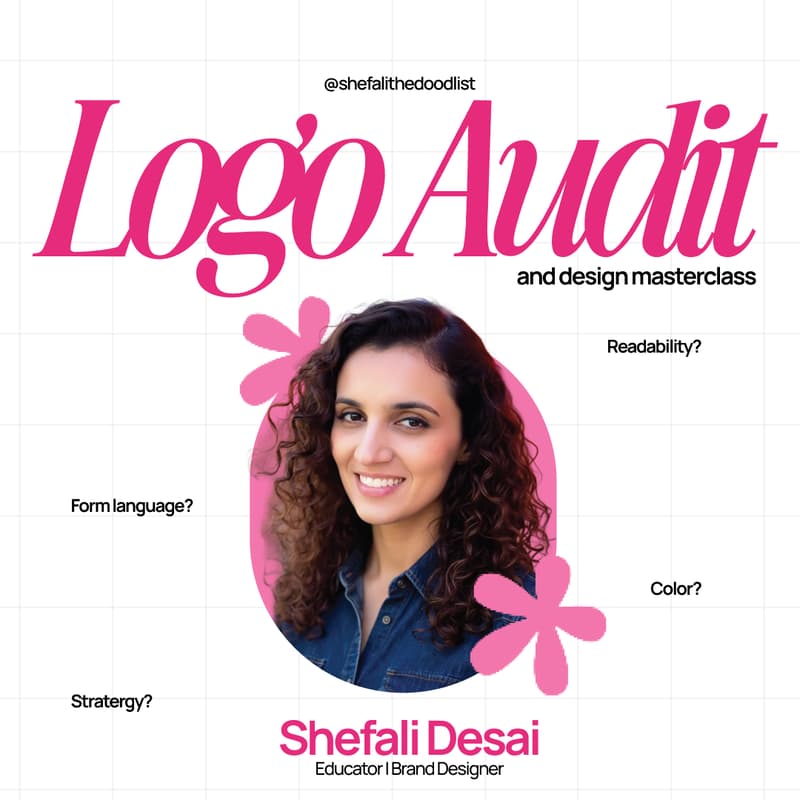 Cover Image for Logo Audit and Design Masterclass
