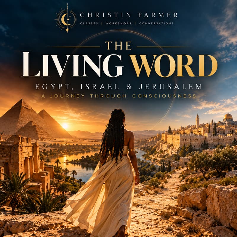 Cover Image for The Living Word: Egypt, Israel & Jerusalem - A Journey Through Consciousness