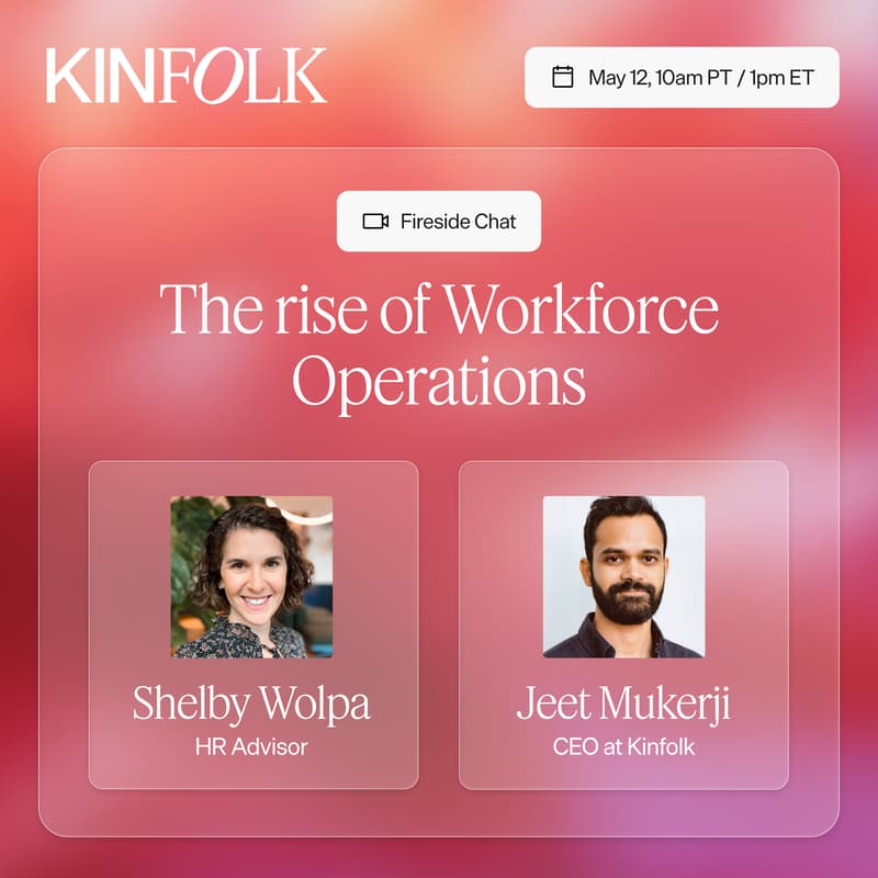 Cover Image for The rise of Workforce Operations: How modern People Teams are rebuilding the backend, owning HR admin, payroll, IT and more.