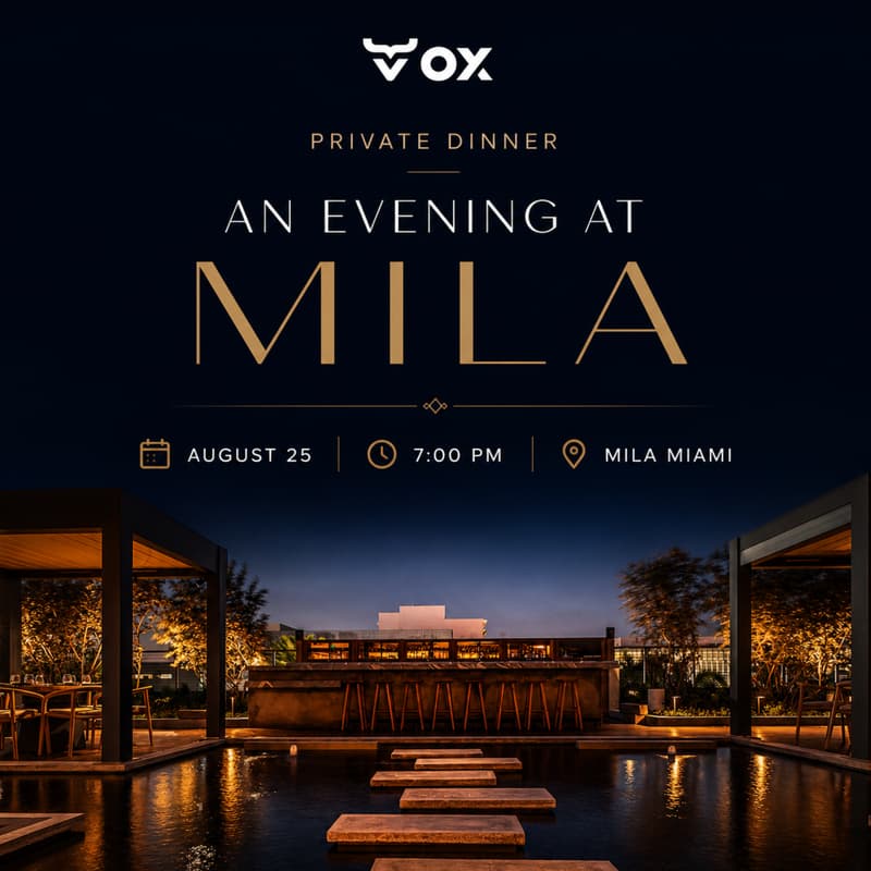 Cover Image for Join OX Security at MILA Miami | An Evening for Cybersecurity Leaders