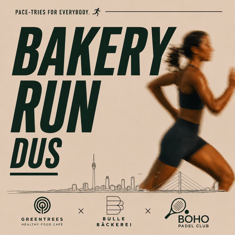 Cover Image for BAKERY RUN DUS — Run, Coffee & Rave