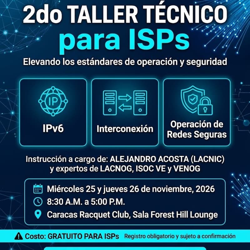 Cover Image for Workshop Técnico - Venog 2026