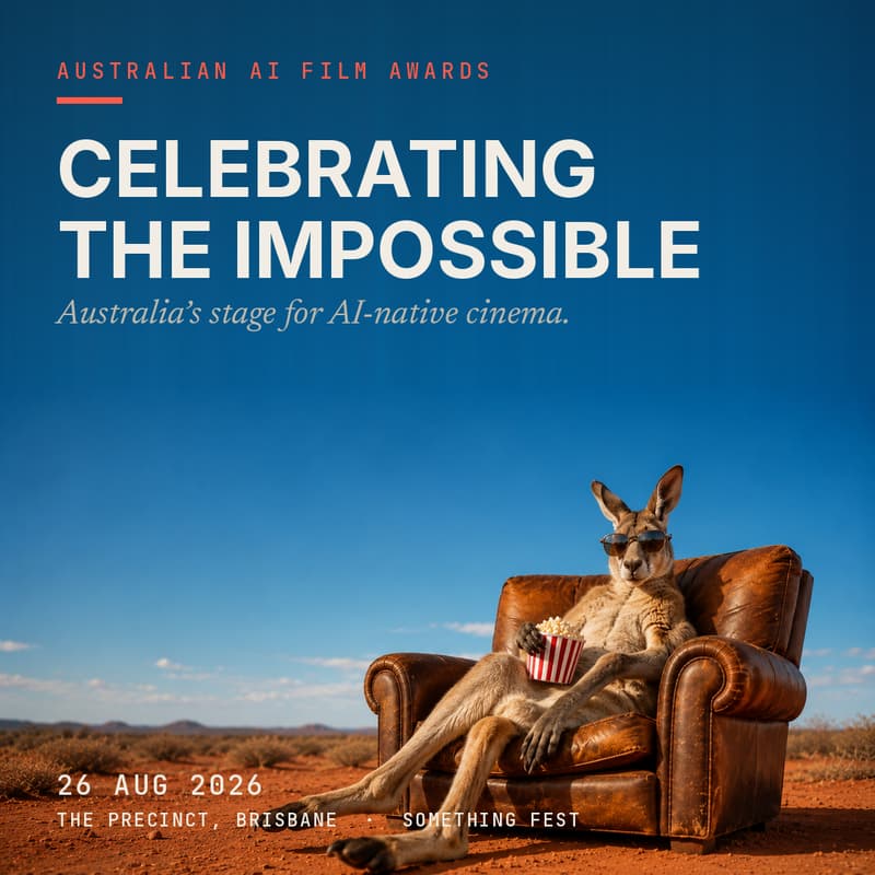 Cover Image for The Australian AI Film Awards + Live Industry Forum