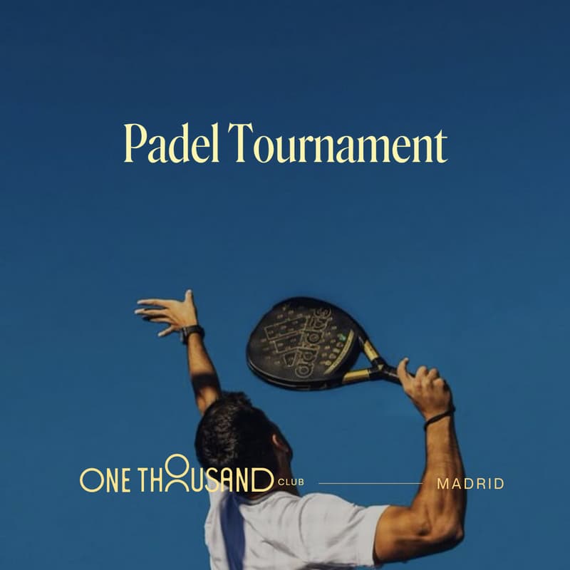 Cover Image for Padel Tournament