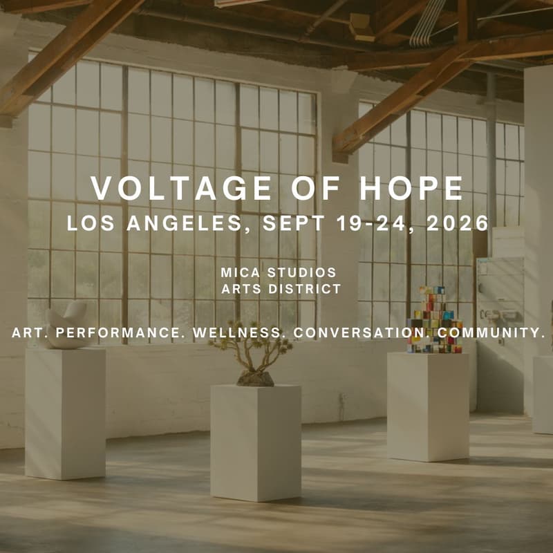 Cover Image for THE POP-UP PROJECT | VOLTAGE OF HOPE - An International Contemporary Art Exhibition
