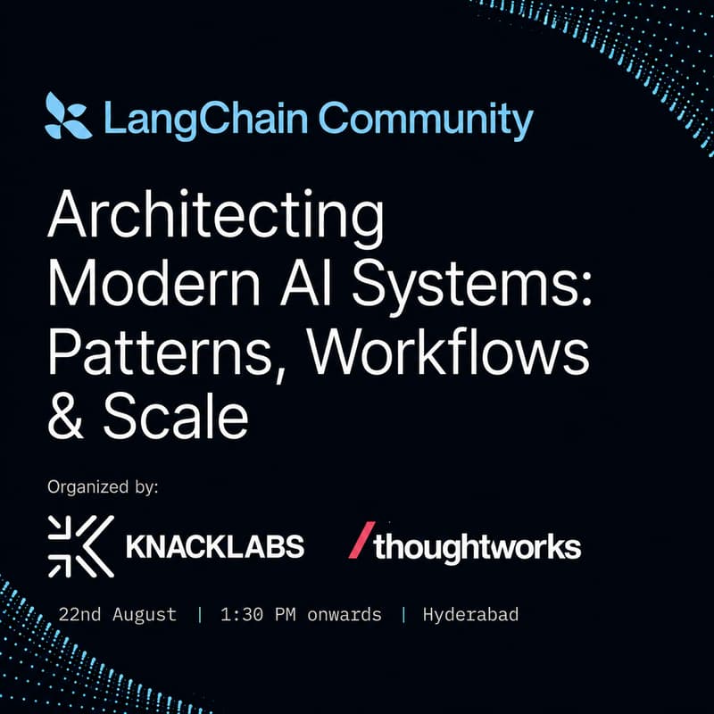 Cover Image for LangChain Community: Architecting Modern AI Systems: Patterns, Workflows & Scale