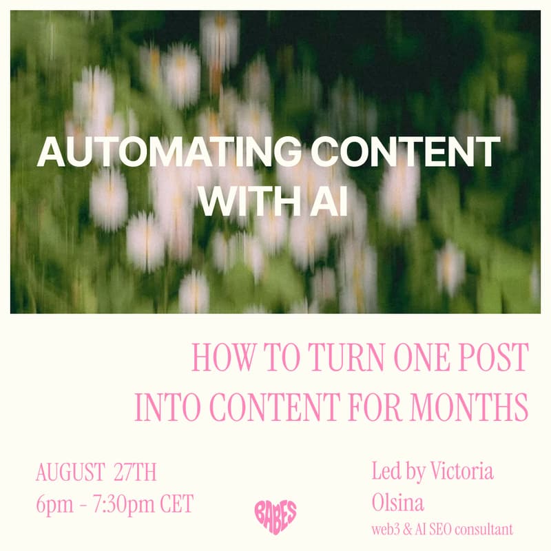 Cover Image for Automating Content With AI