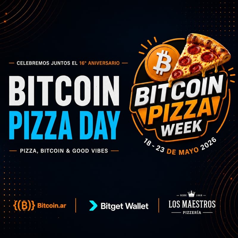 Cover Image for ONG Bitcoin 🇦🇷 Pizza Day x BGW 🍕💙
