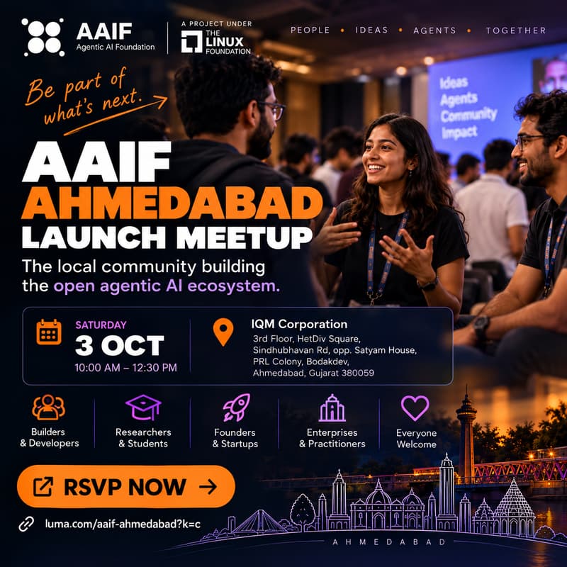 Cover Image for Launching AAIF- Ahmedabad chapter