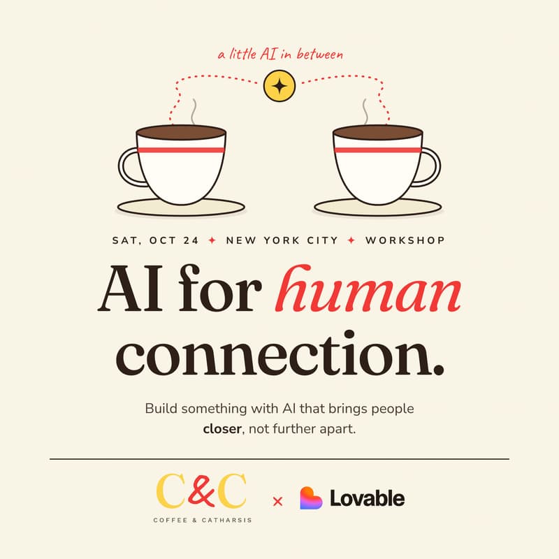 Cover Image for AI for Human Connection